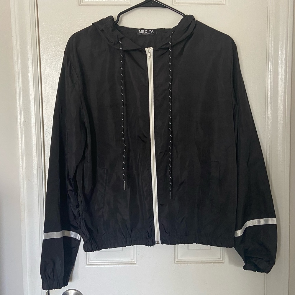 Black Windbreaker